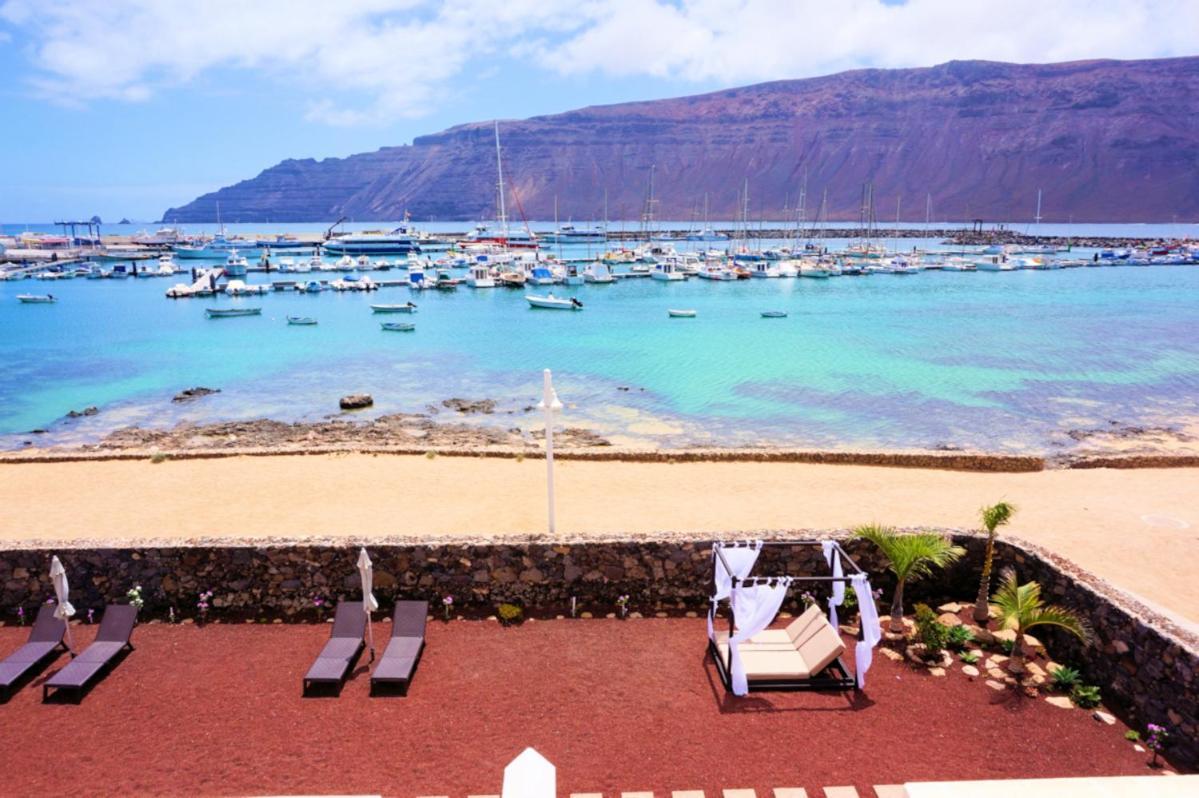 La Graciosa Camelia Beach Vistas Mar Caleta de Sebo Extérieur photo